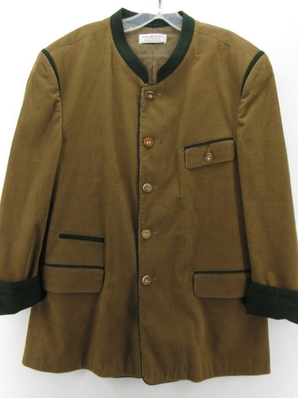Susanne von Dornberg Jacket Medium Corduroy Austrian Tyrolean Country